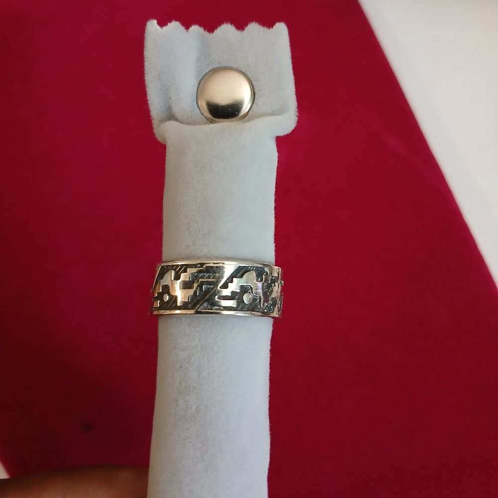 Men Tribal Ring silver.925